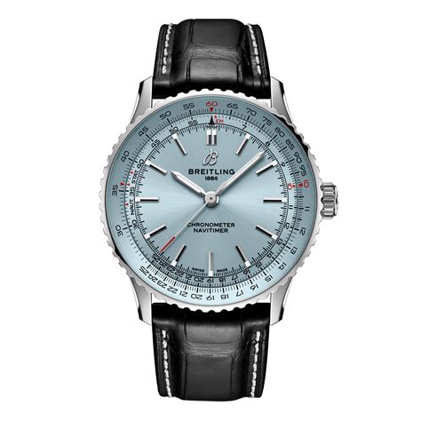 breitling light blue|breitling navitimer 41 blue.